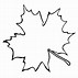 Image result for Maple Leaf Outline Clip Art