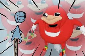 Image result for Spongebob Uganda Knuckles Meme