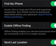 Image result for Enable Offline Finding Find My iPhone