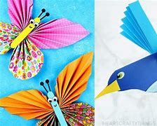 Image result for Folded Paper Art Projects