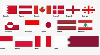 Image result for Two Red Stripes One White Flag