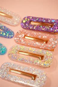 Image result for Resin Hair Clips DIY