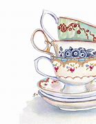 Image result for Tea Cups and Saucers Still Life