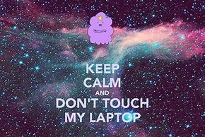 Image result for Girly Don't Touch My Laptop