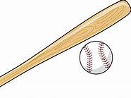 Image result for Baseball Bat and Ball Clip Art