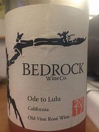 Image result for Bedrock Co Ode to Lulu Old Vine Rose