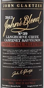 Image result for John's Cabernet Sauvignon Individual Selection