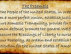 Image result for Preamble