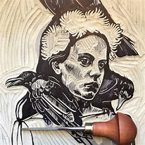 Image result for Linocut Drawings