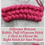 Image result for Corchet Patterns Difference