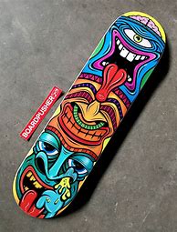 Image result for Custom Art Skateboard Deck