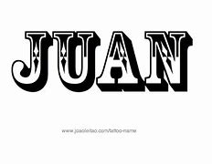 Image result for Nice Drawing the Name Juan