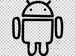 Image result for Android Logo Clip Art Black and White