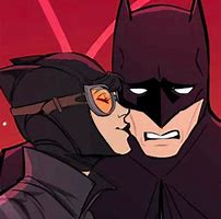 Image result for Batman and Robin Kissing