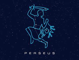 Image result for Perseus Constellation Drawing
