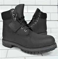 Image result for Black Leather Timberland Boots