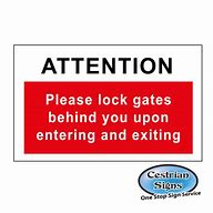 Image result for Locked Apartment Gate