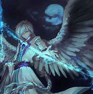 Image result for White Male Anime Angel