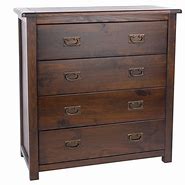 Image result for Brown Wooden Chest of Drawers