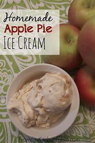 Image result for Apple Pie Ice Cream Maker
