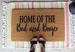 Image result for Welcome Mats with Quotes