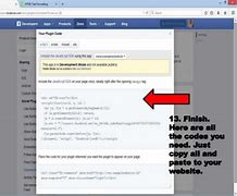 Image result for Facebook HTML Code for Website