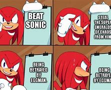 Image result for sonic and knuckle memes