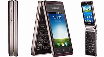 Image result for Samsung Galaxy Golden Flip Phone