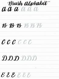 Image result for Calligraphy Alphabet Worksheets