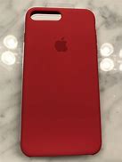 Image result for iPhone 8 Plus Red with a Clear Case