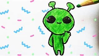 Image result for Cute Baby Alien Drawing