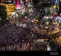 Image result for Shibuya Crossing Late Night