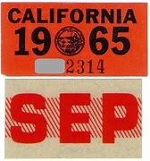 Image result for California Sticker