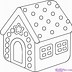 Image result for Gingerbread House Clip Art Black and White Single Line