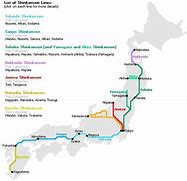 Image result for Japan Train Route Map