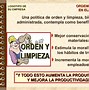 Image result for Orden Limpieza Y Disciplina