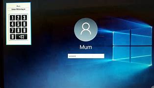 Image result for Sign in with Pin Windows 1.0