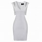 Image result for Plus Size White Bodycon Dress