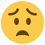 Image result for Worried Emoji iOS