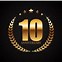 Image result for 10 Years Anniversary Logo