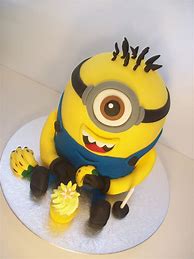 Image result for Minions 3D Cake