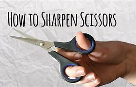 Image result for Sharpen Scissors DIY