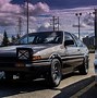 Image result for AE86 Black and White Art