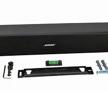 Image result for bose sound bar wall mounting