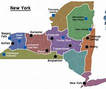 Image result for Map of New York Cities