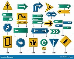 Image result for Arrow Road Sign Cartoon