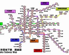 Image result for Japan Train Map Osaka