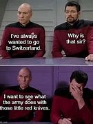 Image result for Picard and Riker Memes Chimney
