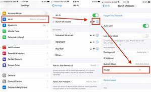 Image result for See Current Wifi Password iPhone