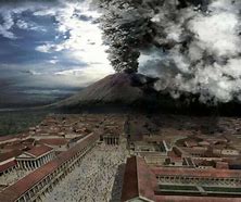 Image result for Pompeii during Eruption